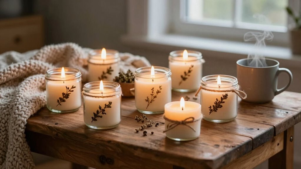 personalized cozy candle creations
