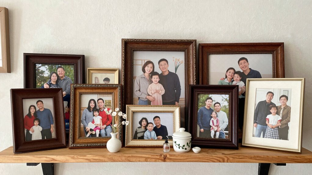 personalized curated memory display