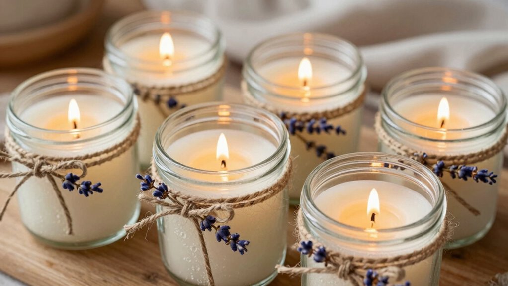 personalized decorative candle jars