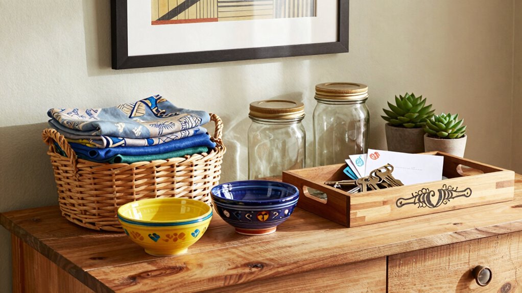 personalized decorative storage accents