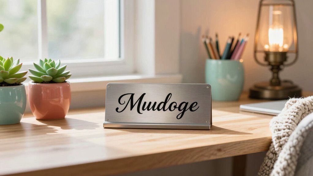 personalized desk name plates