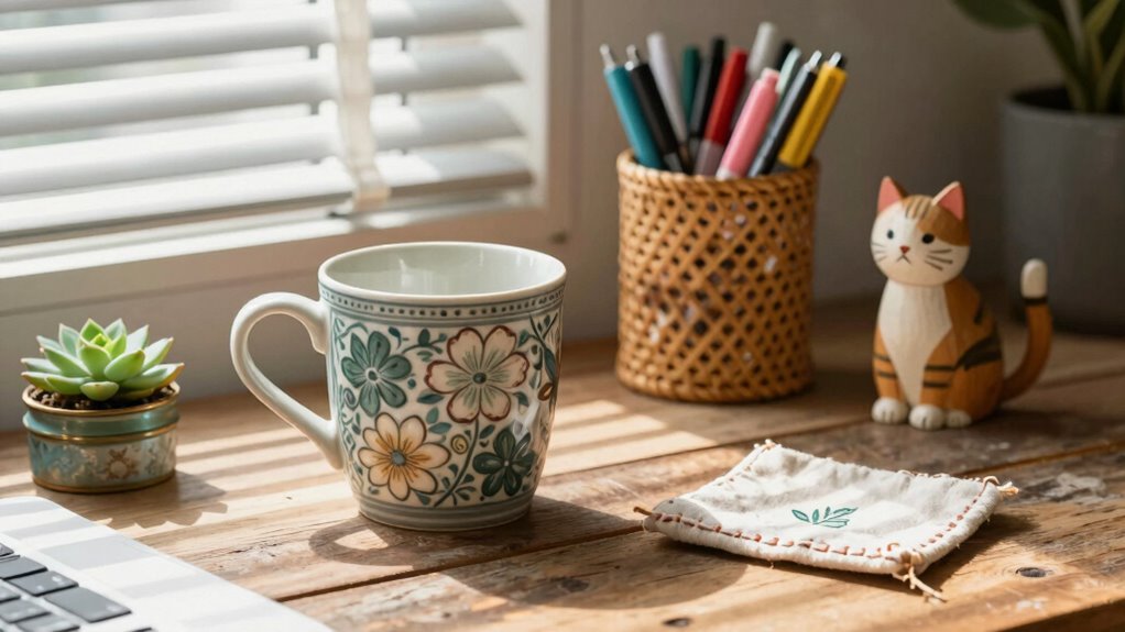 personalized eco friendly workspace decor