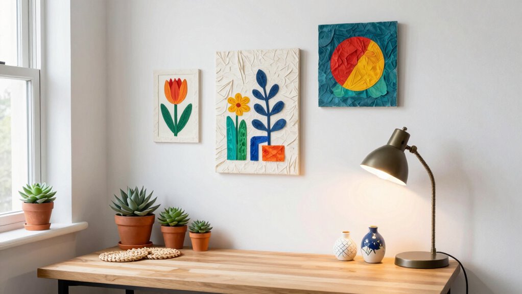 personalized inspiring workspace decor