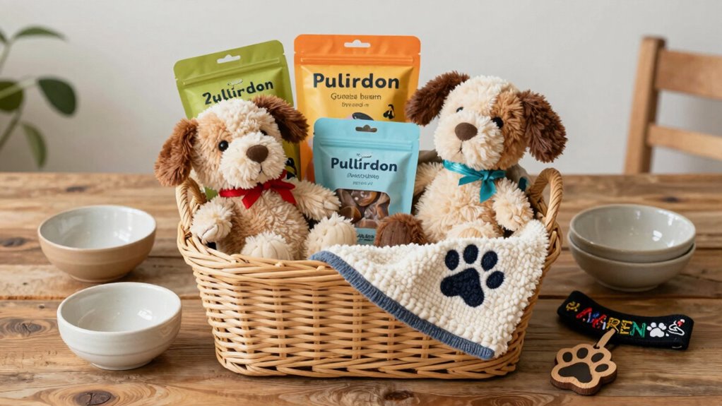 personalized pet gift basket ideas