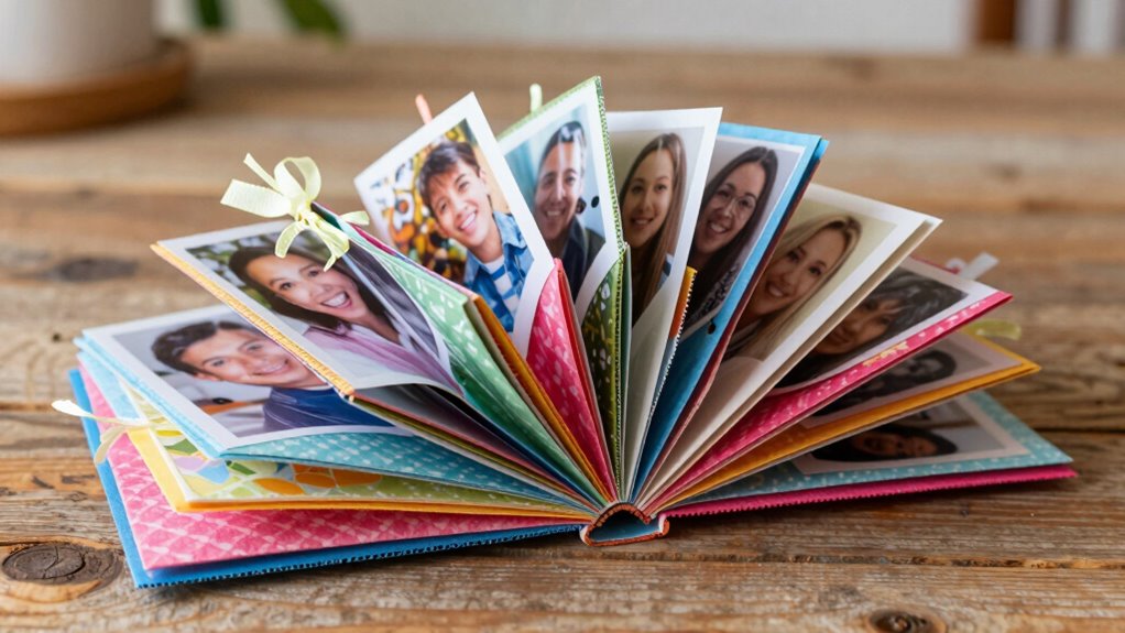 personalized photo accordion gift
