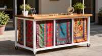portable polished craft booth