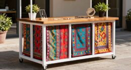 portable polished craft booth