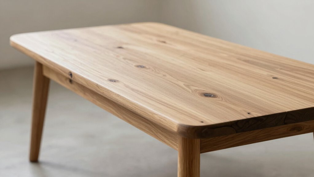 reclaimed wood scandinavian table