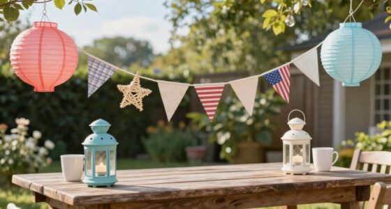 relaxed patriotic decor ideas