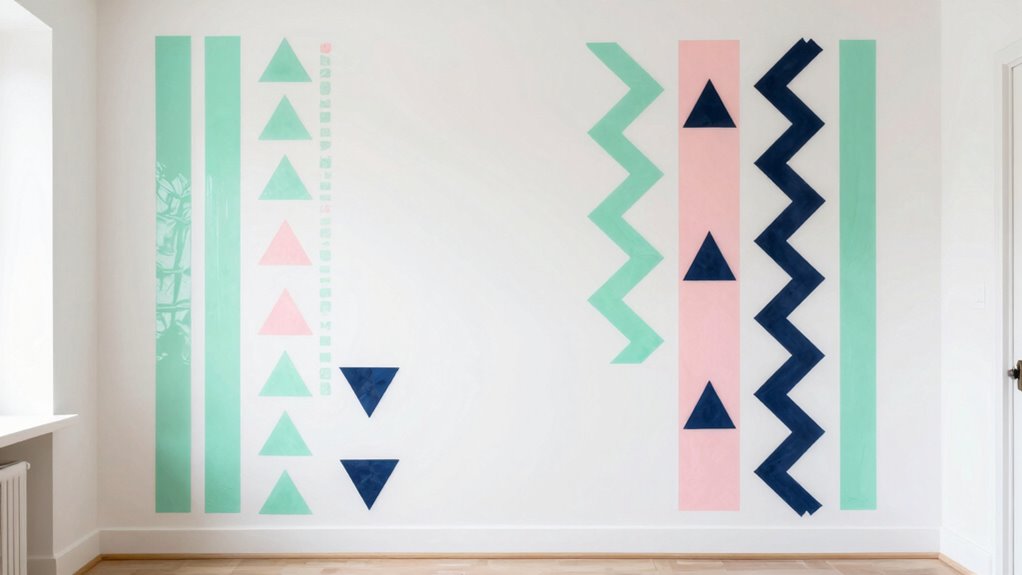 removable decorative tape accents
