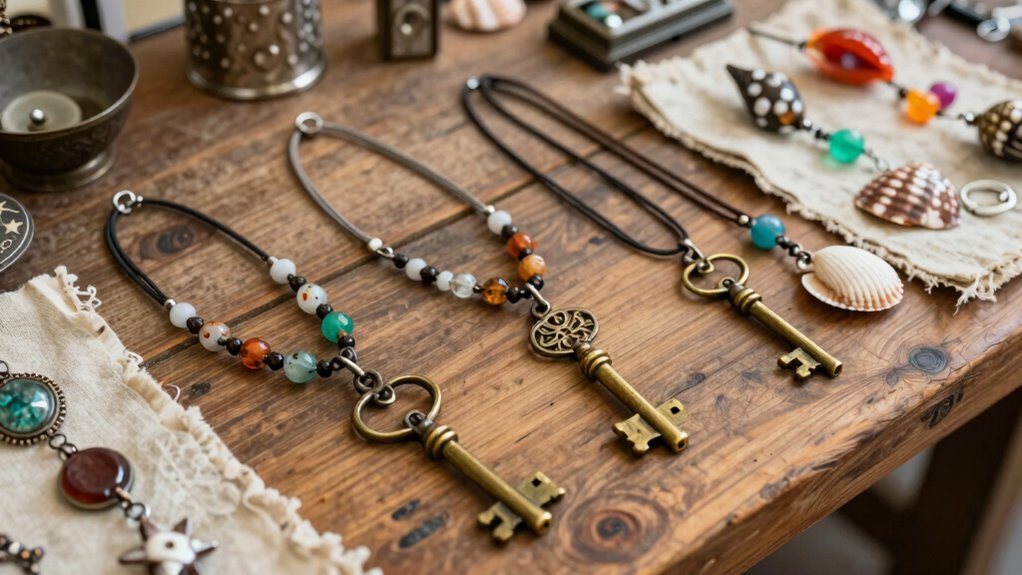 repurposed vintage cottage jewelry