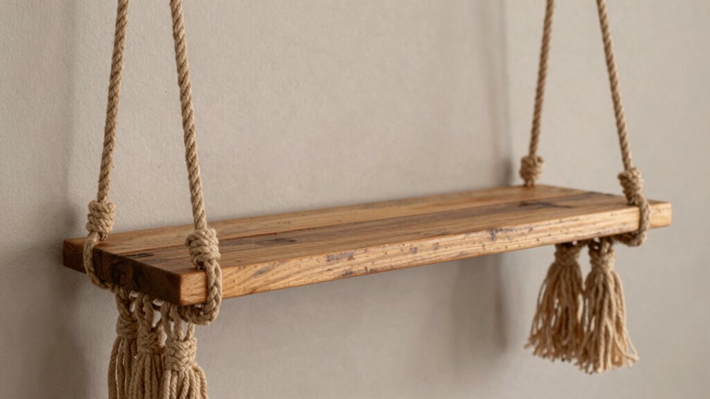 rope and macram supports