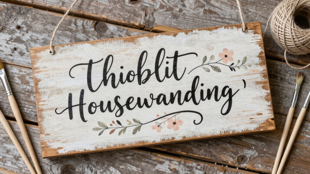 rustic inspirational wooden signs