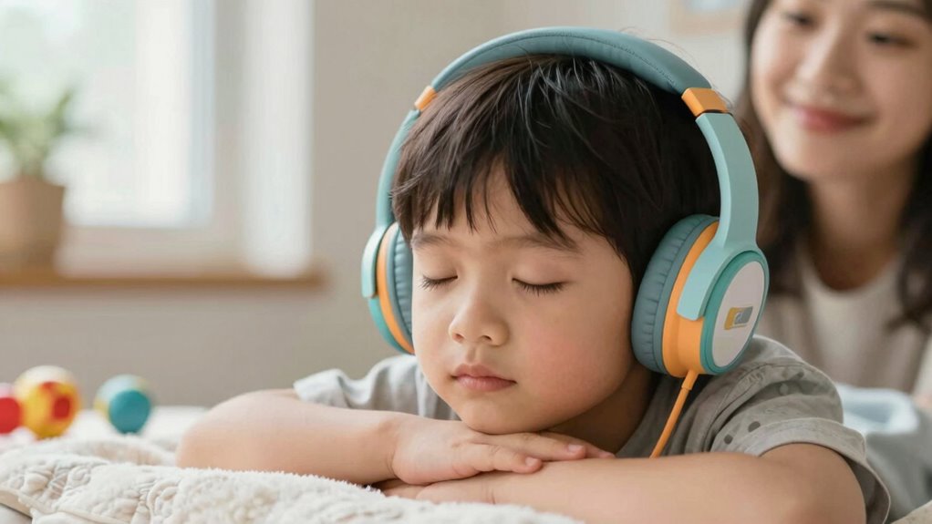 safe calming headphone experience