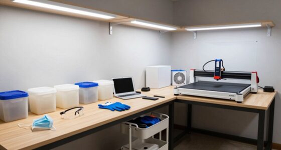 safe home workspace setup