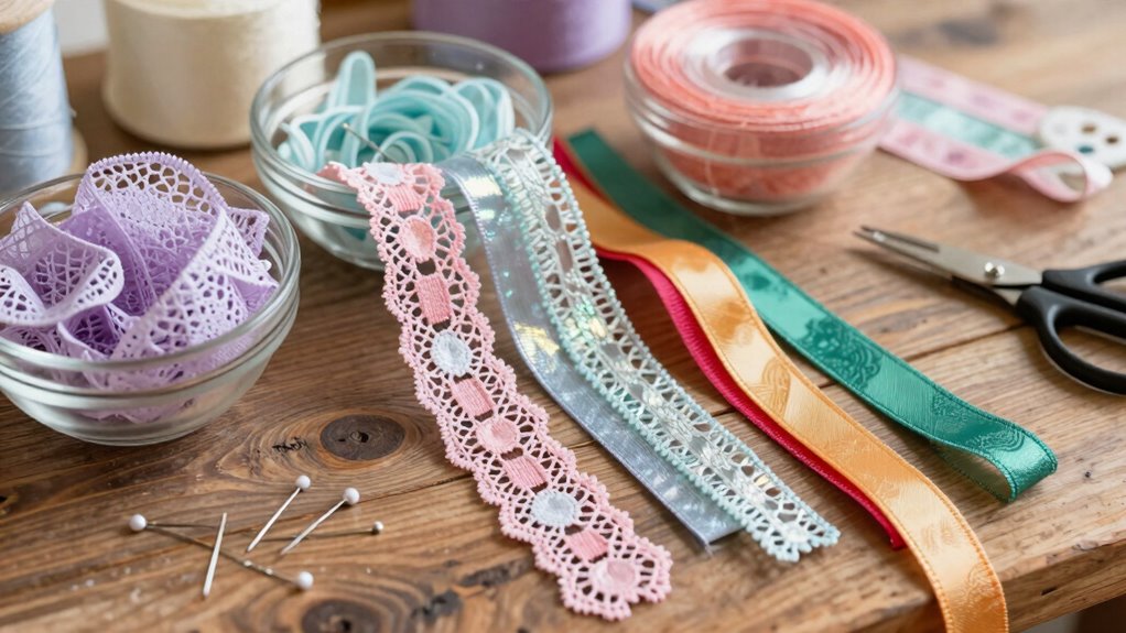 selecting suitable leftover craft supplies