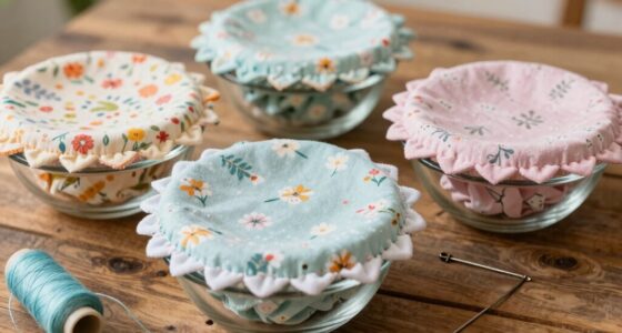 sew reusable bowl covers