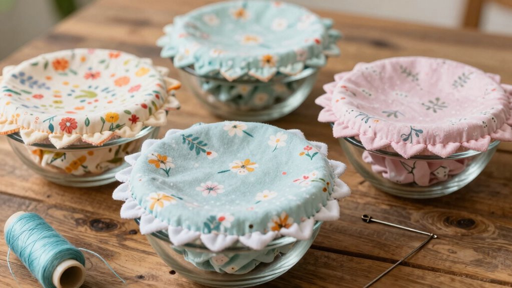 sew reusable bowl covers