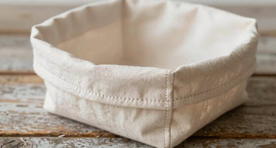 sewing fabric bread liner