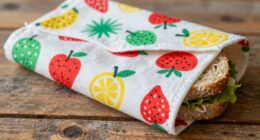 sewing reusable sandwich wrap