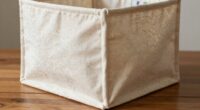 sewing sturdy cotton bin