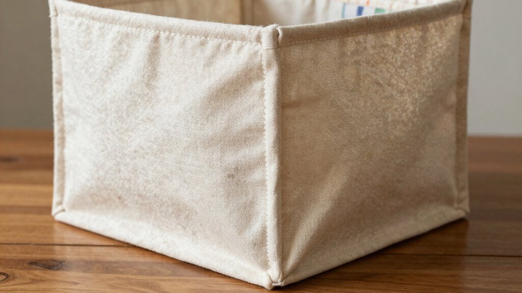 sewing sturdy cotton bin