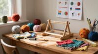 simple at home rug making