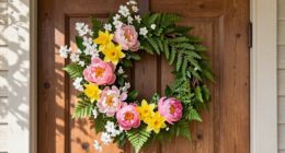 simple fresh spring wreaths