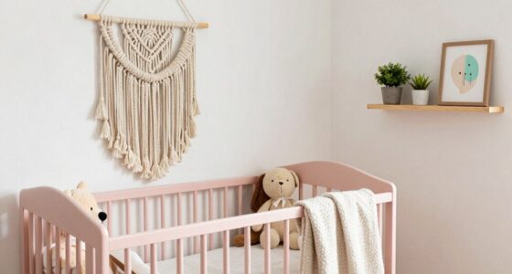 soft handmade nursery decor