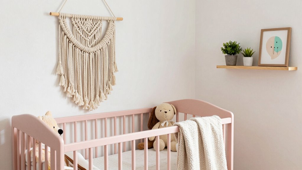 soft handmade nursery decor