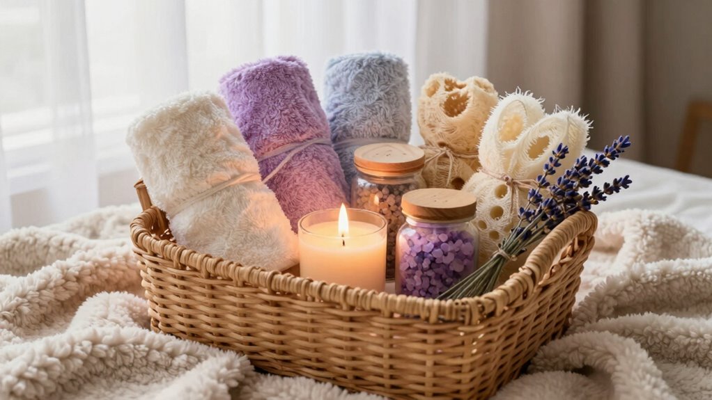 spa inspired relaxation essentials