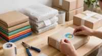 streamlined handmade packaging process