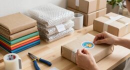 streamlined handmade packaging process