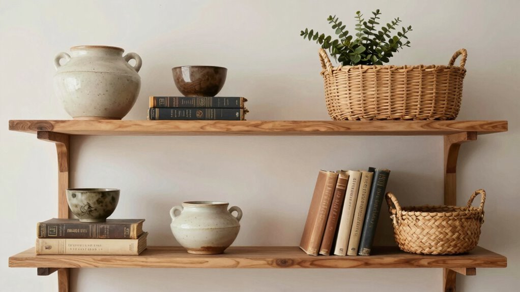 styled balanced textured display