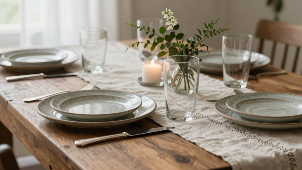 stylish budget friendly table settings
