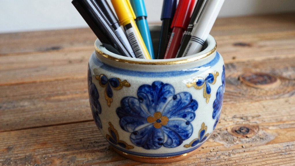 stylish diy pen holders