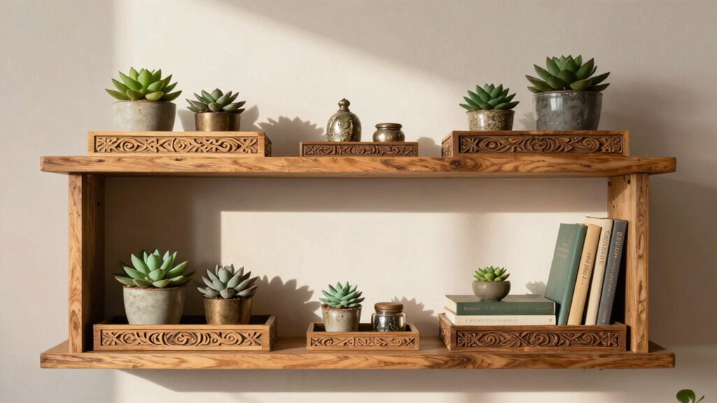 stylish small item organization