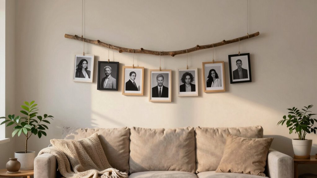 subtle personalized photo displays