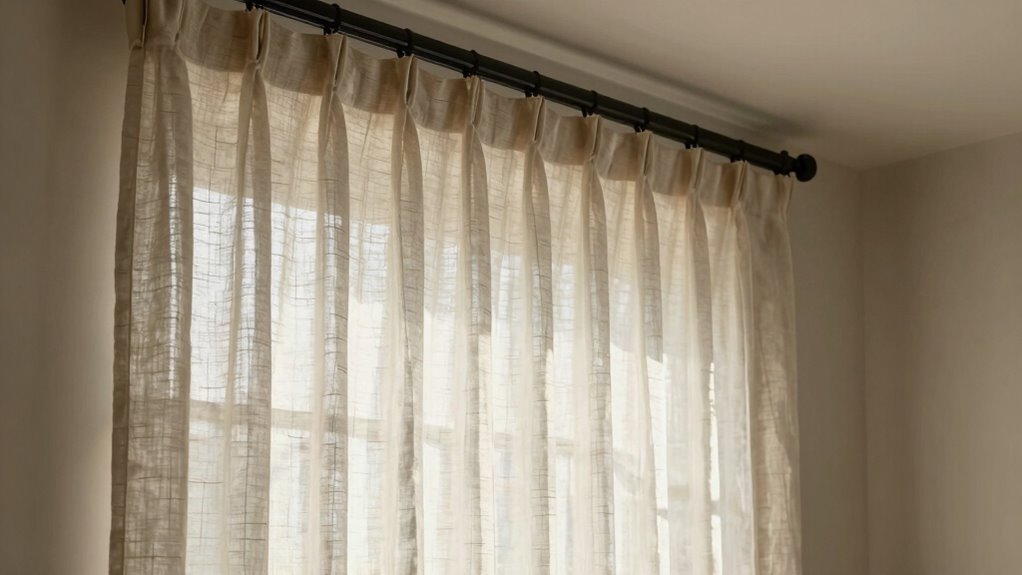 subtle textured window treatments