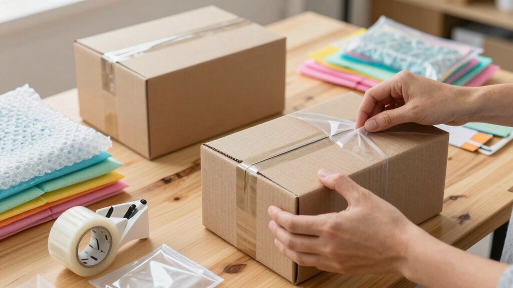 sustainable branded packaging workflow