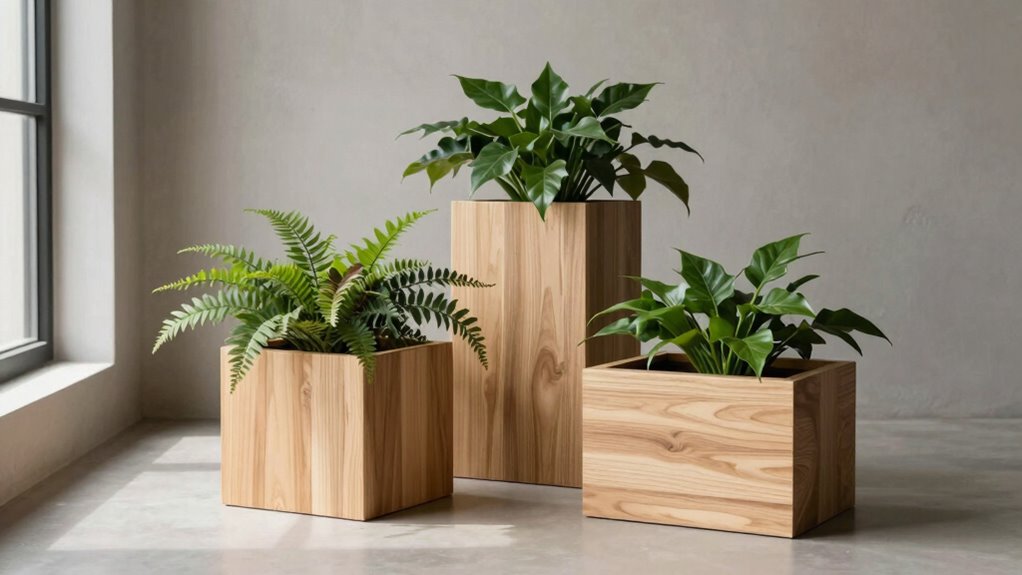 sustainable diy modern planters
