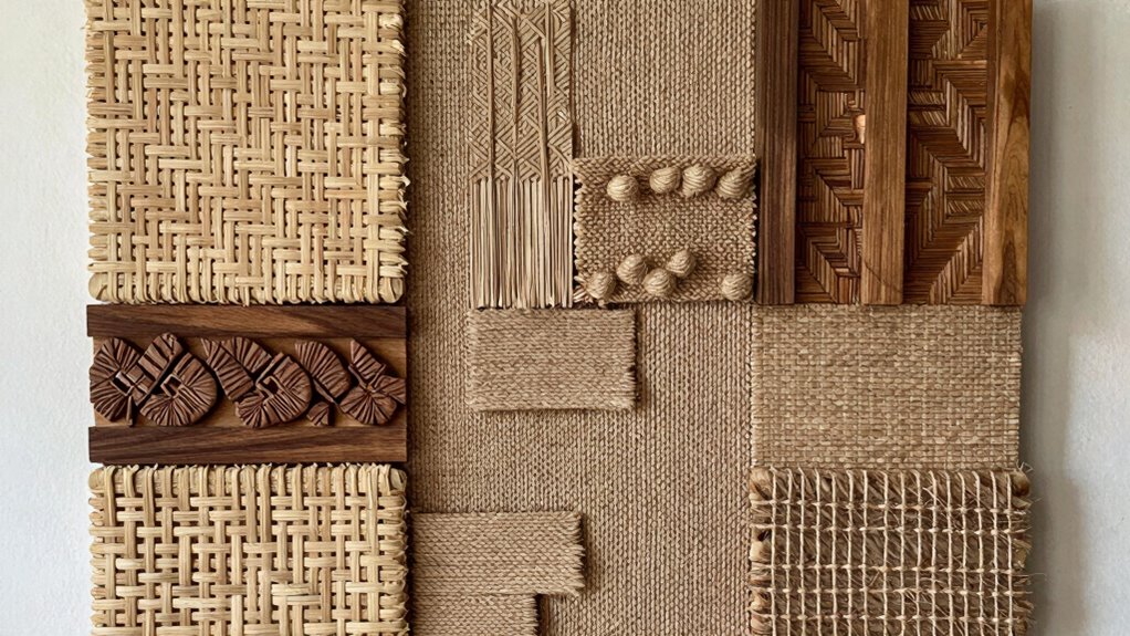 tactile textured wall art