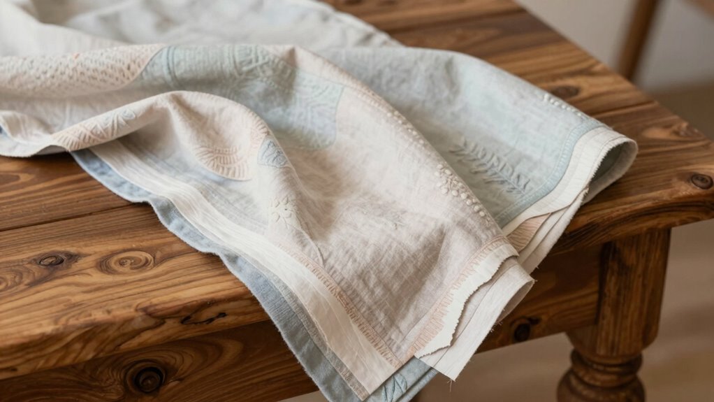 textured wooden decor accents