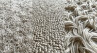 types of carpet piles