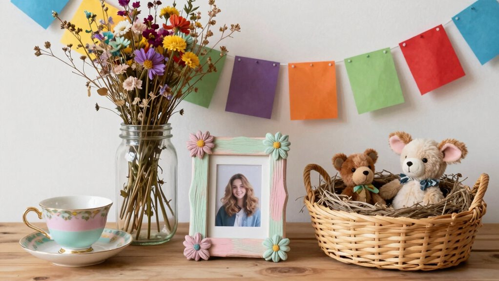 upcycled household photo props