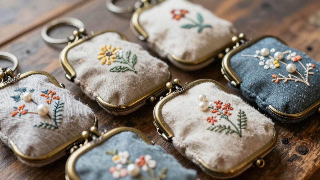 upcycled sewing notions accessory