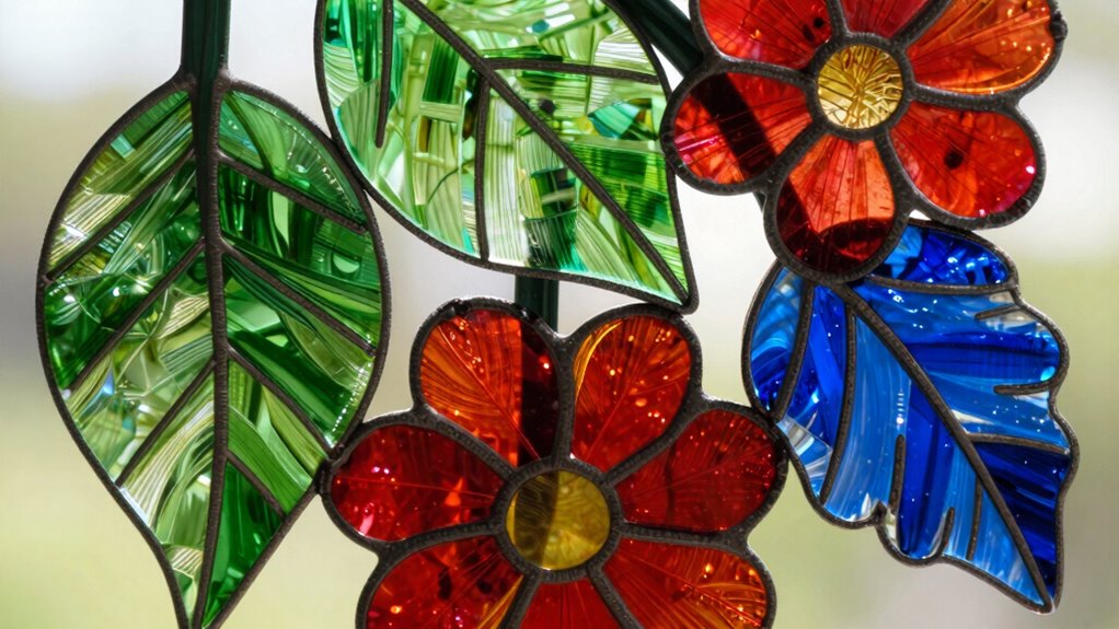 vibrant colorful botanical designs