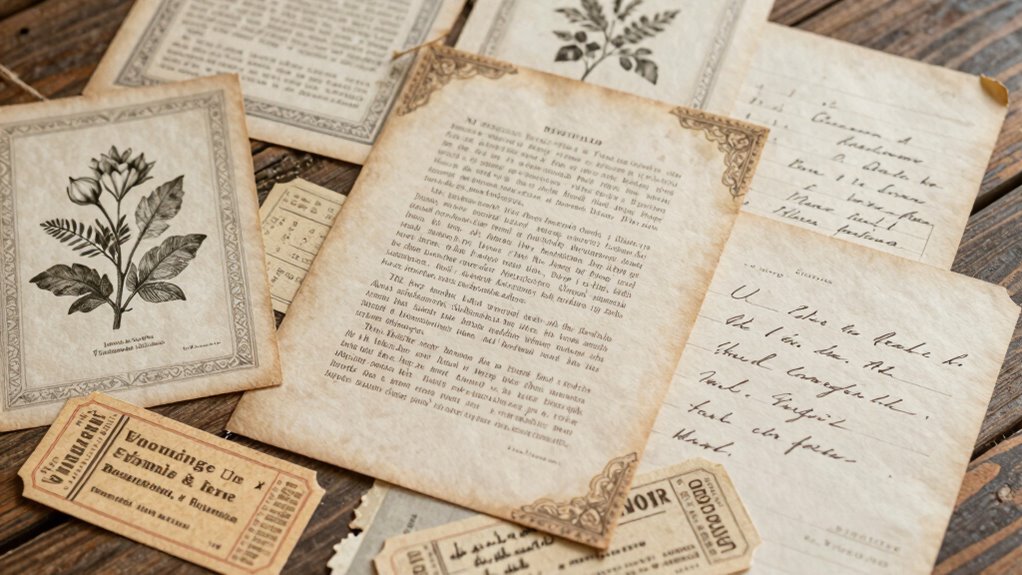 vintage inspired personalized tags