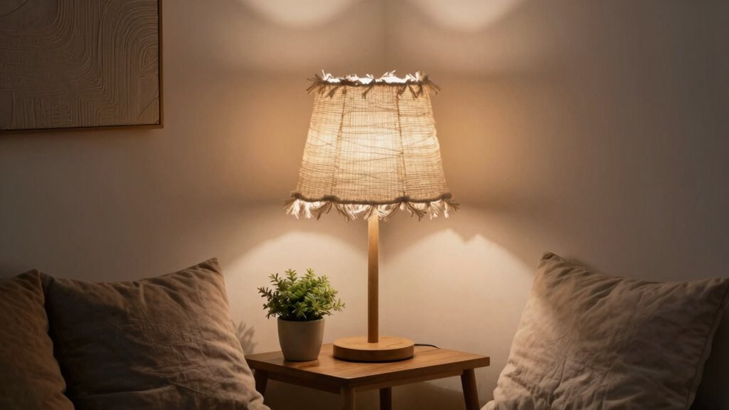 warm textured fabric layering