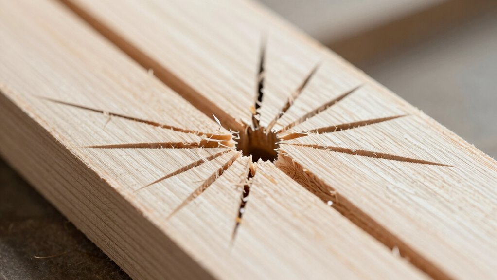 wood grain and moisture awareness